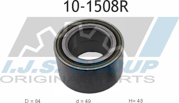 IJS GROUP 10-1508R - Roulement de roue droxauto.com