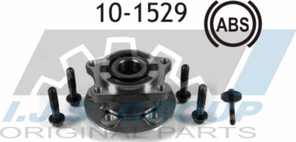 IJS GROUP 10-1529 - Kit de roulements de roue droxauto.com