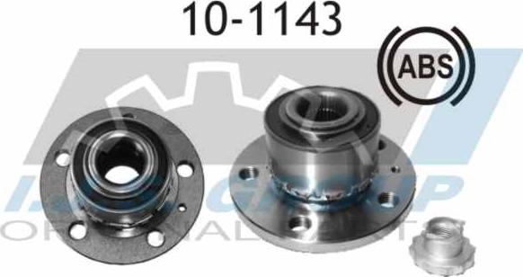 IJS GROUP 10-1143 - Kit de roulements de roue droxauto.com