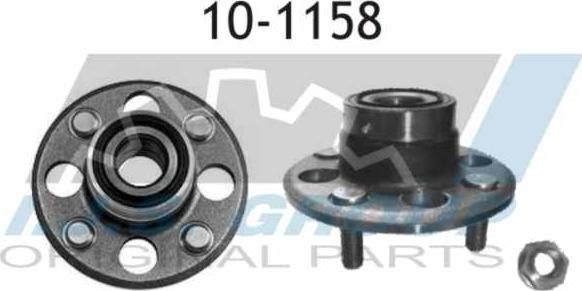 IJS GROUP 10-1158 - Kit de roulements de roue droxauto.com