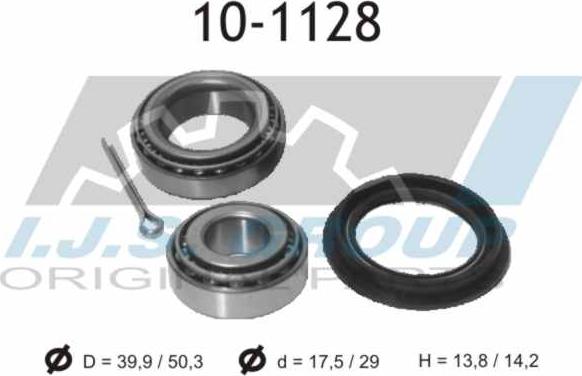 IJS GROUP 10-1128 - Kit de roulements de roue droxauto.com