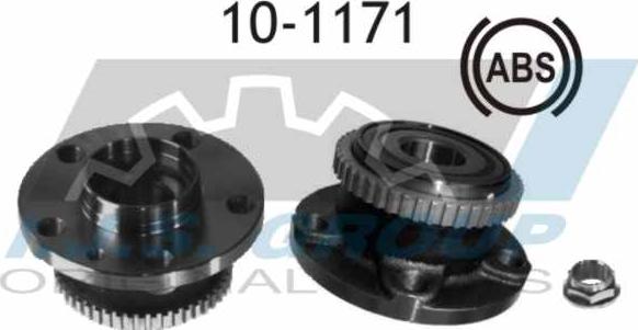 IJS GROUP 10-1171 - Kit de roulements de roue droxauto.com