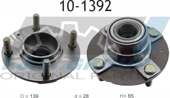 IJS GROUP 10-1392 - Kit de roulements de roue droxauto.com