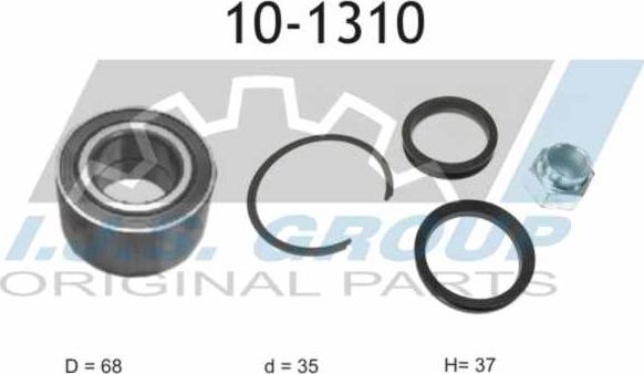 IJS GROUP 10-1310 - Kit de roulements de roue droxauto.com