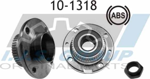 IJS GROUP 10-1318 - Kit de roulements de roue droxauto.com
