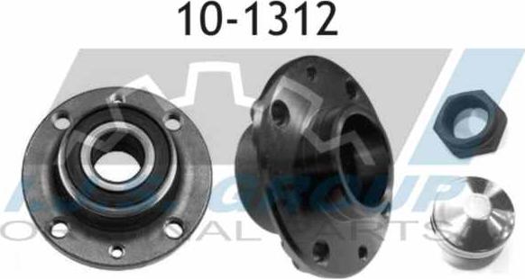IJS GROUP 10-1312 - Kit de roulements de roue droxauto.com