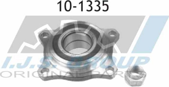 IJS GROUP 10-1335 - Kit de roulements de roue droxauto.com