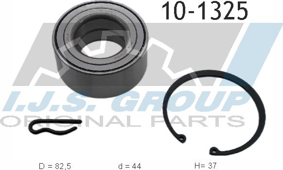 IJS GROUP 10-1325 - Kit de roulements de roue droxauto.com