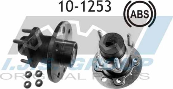 IJS GROUP 10-1253 - Kit de roulements de roue droxauto.com