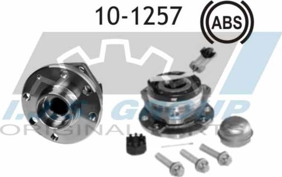 IJS GROUP 10-1257 - Kit de roulements de roue droxauto.com