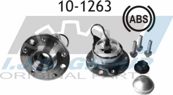 IJS GROUP 10-1263 - Kit de roulements de roue droxauto.com