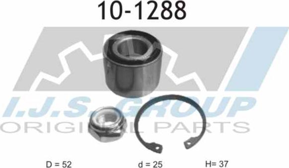 IJS GROUP 10-1288 - Kit de roulements de roue droxauto.com