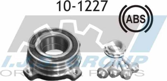 IJS GROUP 10-1227 - Kit de roulements de roue droxauto.com