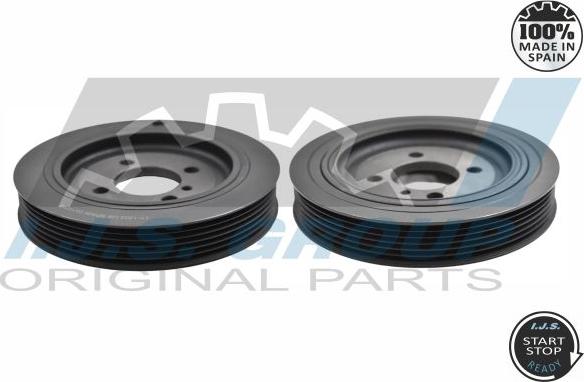 IJS GROUP 17-1303 - Poulie, vilebrequin droxauto.com