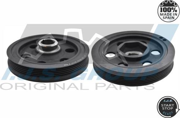 IJS GROUP 17-1322 - Poulie, vilebrequin droxauto.com
