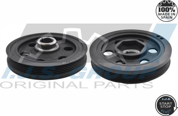 IJS GROUP 17-1257 - Poulie, vilebrequin droxauto.com
