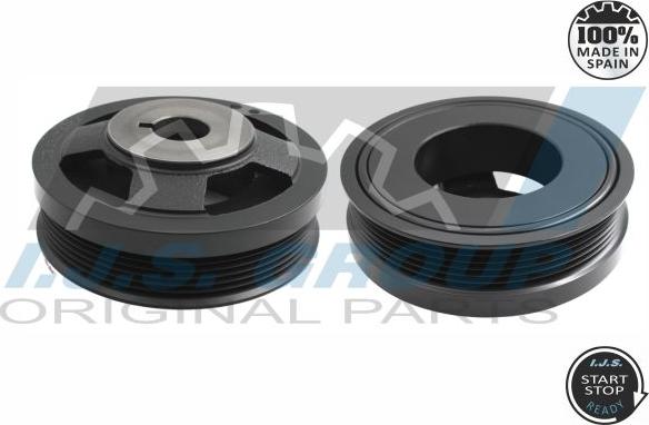 IJS GROUP 17-1283 - Poulie, vilebrequin droxauto.com