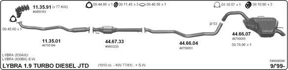 IMASAF 546000096 - Échappement droxauto.com