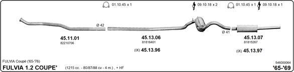 IMASAF 546000064 - Échappement droxauto.com