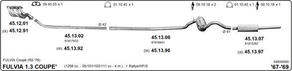 IMASAF 546000065 - Échappement droxauto.com