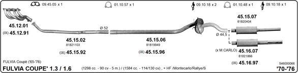 IMASAF 546000066 - Échappement droxauto.com