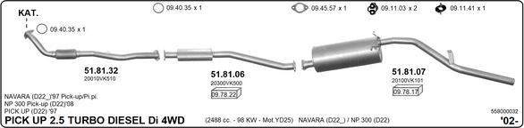IMASAF 558000032 - Échappement droxauto.com