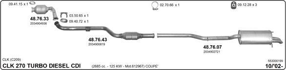 IMASAF 553000199 - Échappement droxauto.com