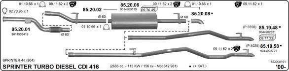 IMASAF 553000161 - Échappement droxauto.com