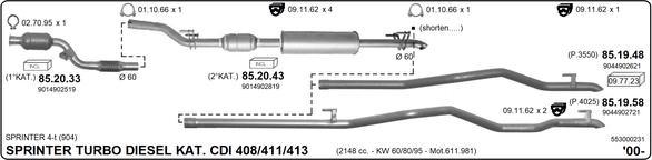 IMASAF 553000231 - Échappement droxauto.com