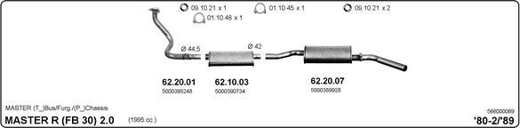 IMASAF 566000069 - Échappement droxauto.com