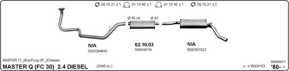 IMASAF 566000071 - Échappement droxauto.com
