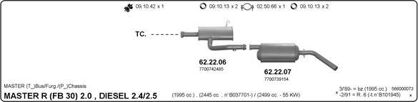 IMASAF 566000073 - Échappement droxauto.com