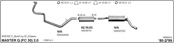 IMASAF 566000072 - Échappement droxauto.com