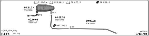 IMASAF 566000109 - Échappement droxauto.com