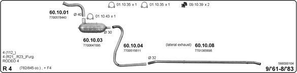 IMASAF 566000104 - Échappement droxauto.com