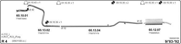IMASAF 566000106 - Échappement droxauto.com