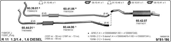 IMASAF 566000136 - Échappement droxauto.com