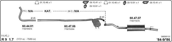 IMASAF 566000133 - Échappement droxauto.com