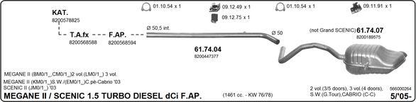 IMASAF 566000264 - Échappement droxauto.com