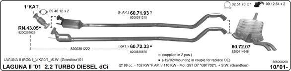 IMASAF 566000260 - Échappement droxauto.com
