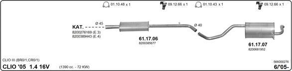 IMASAF 566000276 - Échappement droxauto.com