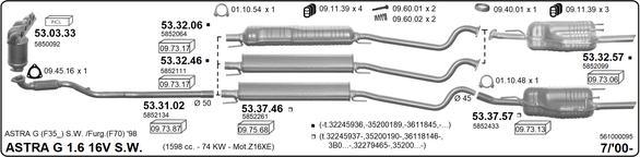 IMASAF 561000095 - Échappement droxauto.com