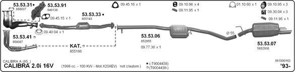IMASAF 561000163 - Échappement droxauto.com