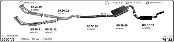 IMASAF 568000069 - Échappement droxauto.com