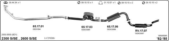 IMASAF 568000065 - Échappement droxauto.com