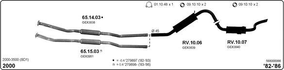 IMASAF 568000066 - Échappement droxauto.com
