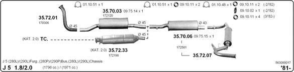 IMASAF 563000017 - Échappement droxauto.com