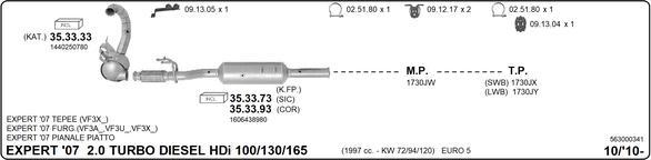 IMASAF 563000341 - Échappement droxauto.com