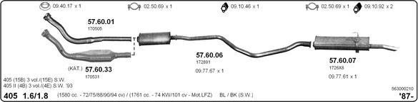 IMASAF 563000210 - Échappement droxauto.com