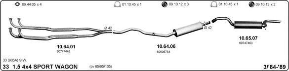 IMASAF 502000065 - Échappement droxauto.com
